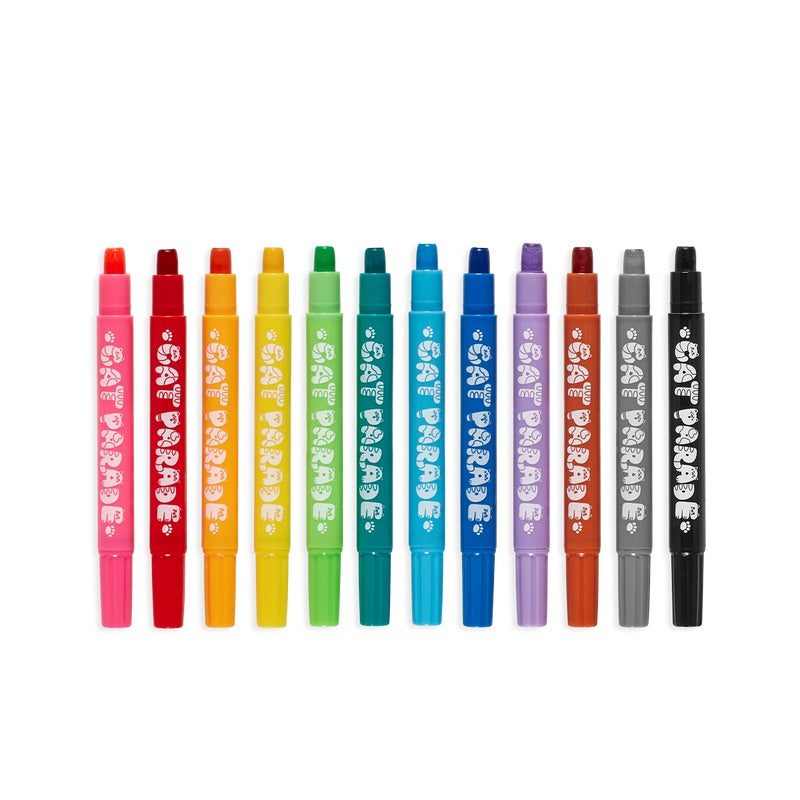 OOLY Cat Parade Gel Crayons 12s 1227927