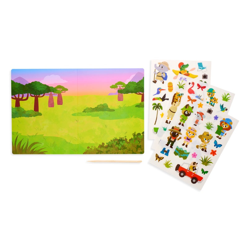 OOLY Set The Scene Transfers Magic-Jungle Journey 1227938