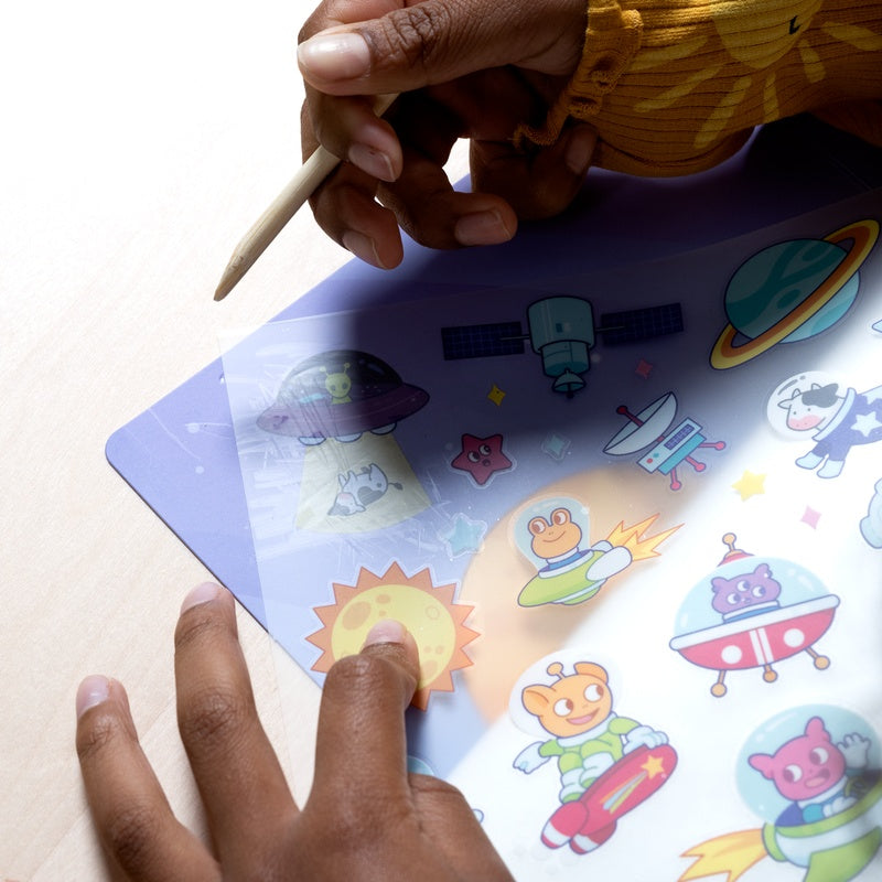 OOLY Set The Scene Transfers Magic-Let's Go Campin 1227939