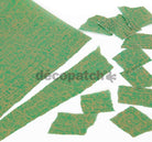 DECOPATCH Paper:Colours Burst 445 Green Crackle