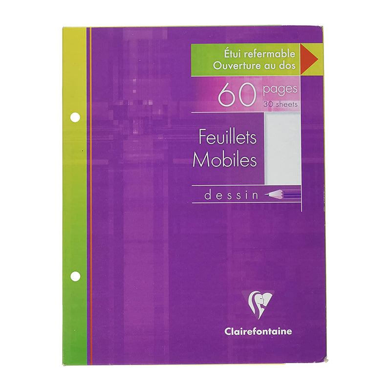 CLAIREFONTAINE Single Sheets 17x22cm 30sh 125gsm Drawing Default Title