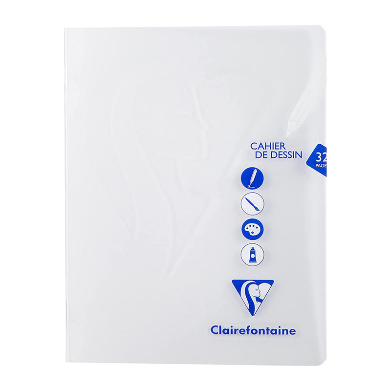 CLAIREFONTAINE Mimesys PP Drawing Book 17x22cm 32p 125gsm Default Title