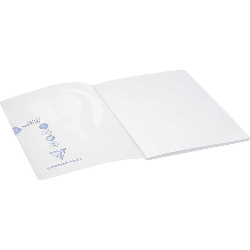 CLAIREFONTAINE Mimesys PP Drawing Book 17x22cm 32p 125gsm Default Title
