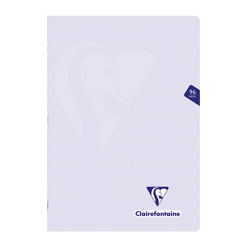 CLAIREFONTAINE Mimesys PP Pastel Notebook A4 96s 5x5 Sq Lilac Default Title