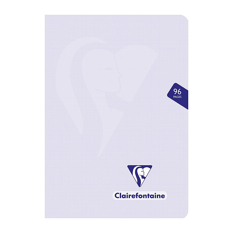 CLAIREFONTAINE Mimesys PP Pastel Notebook A5 96s 5x5 Sq Lilac Default Title