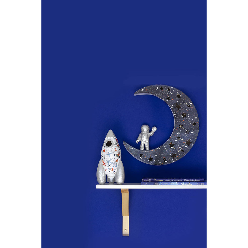 DECOPATCH Paper-Texture:Blue 865 Moon&Stars