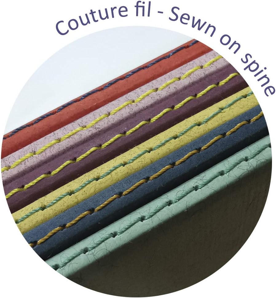 CLAIREFONTAINE INGRES Stapled Notebook 7.5x12cm Lined 24s Assorted