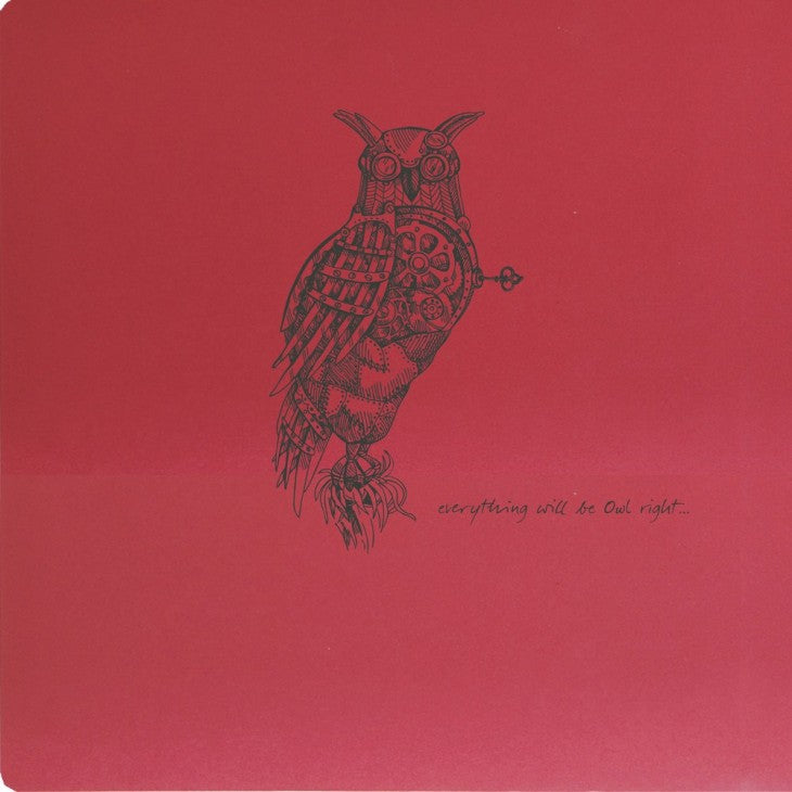 CLAIREFONTAINE Flying Spirit Sketchbook 15.5x15.5cm 50s Red