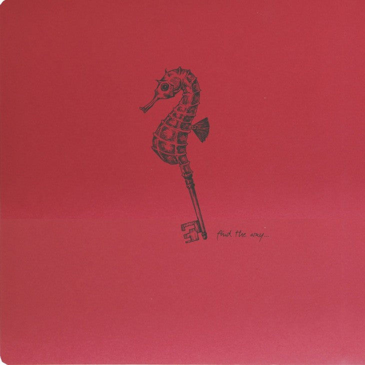 CLAIREFONTAINE Flying Spirit Sketchbook 15.5x15.5cm 50s Red