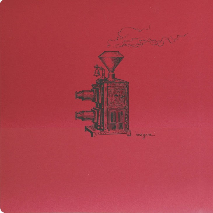 CLAIREFONTAINE Flying Spirit Sketchbook 15.5x15.5cm 50s Red