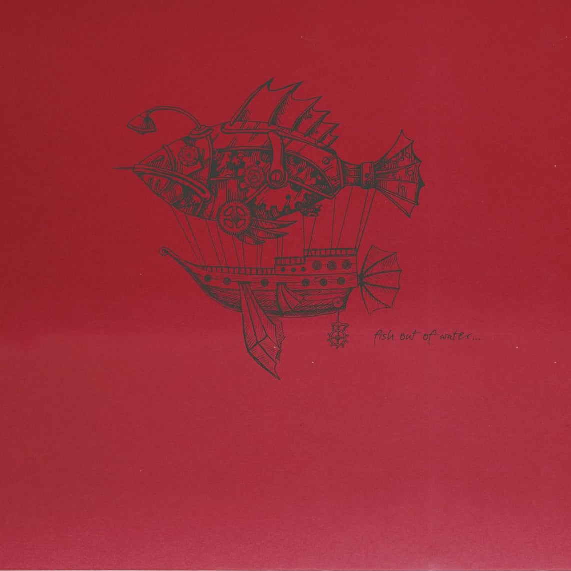 CLAIREFONTAINE Flying Spirit Sketchbook 21x16cm 50s Red