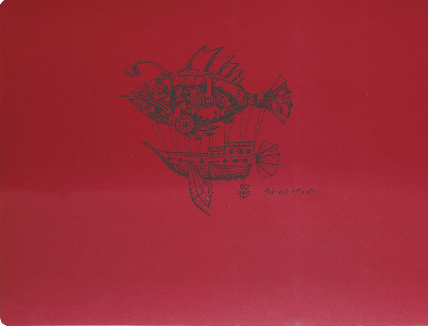 CLAIREFONTAINE Flying Spirit Sketchbook 21x16cm 50s Red