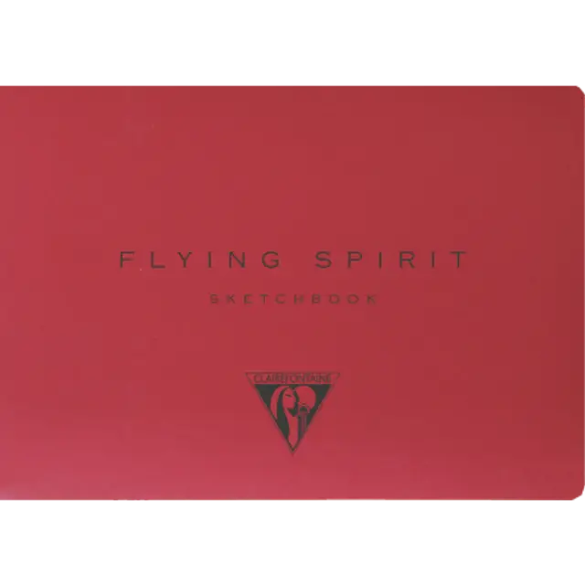 CLAIREFONTAINE Flying Spirit Sketchbook A6 50s Red