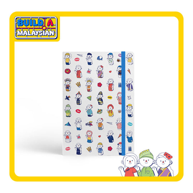 LOKAMADE Notebook PLA503 Berbeza Bersama Default Title