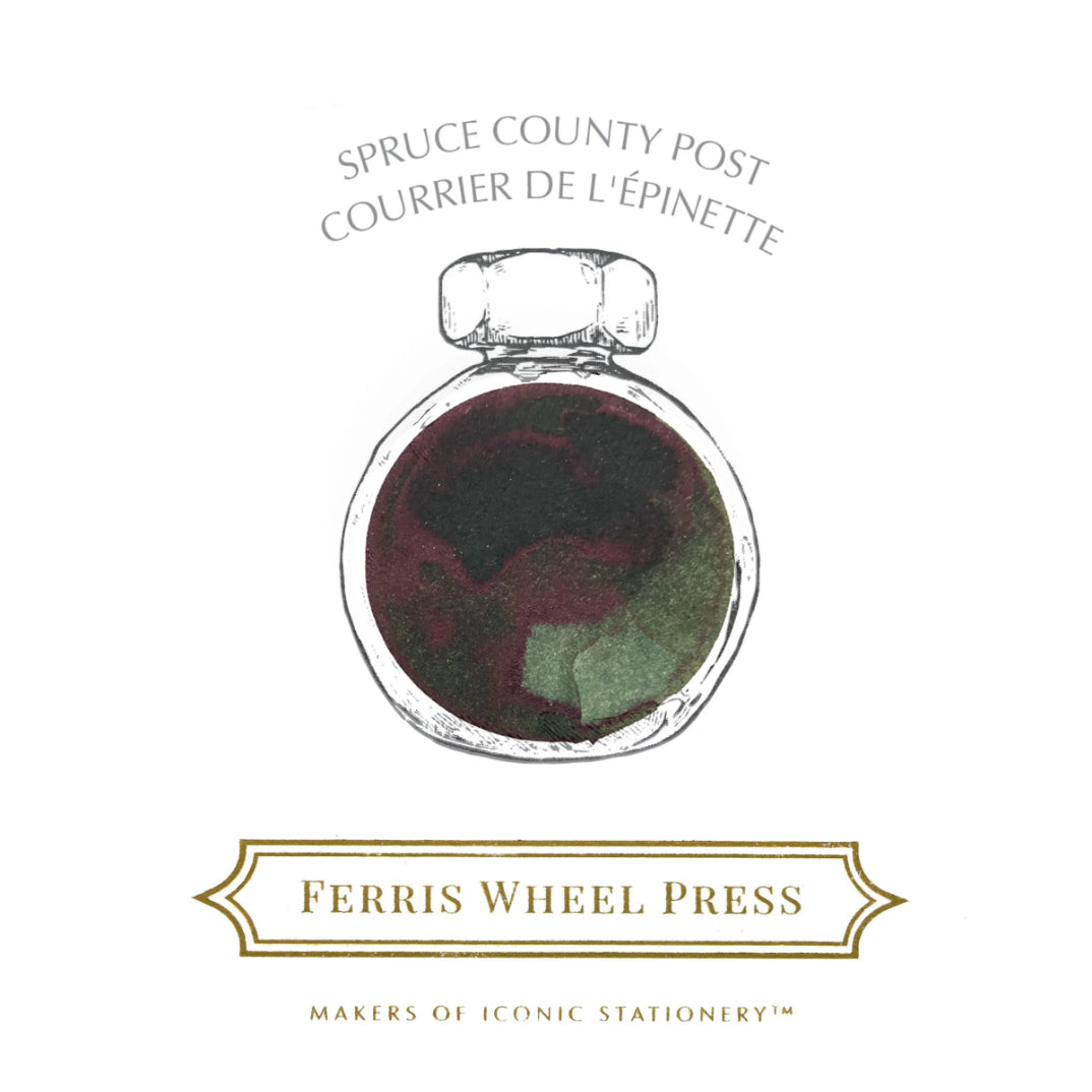 FERRIS WHEEL PRESS Fountain Pen Ink 38ml Spruce County Post Default Title