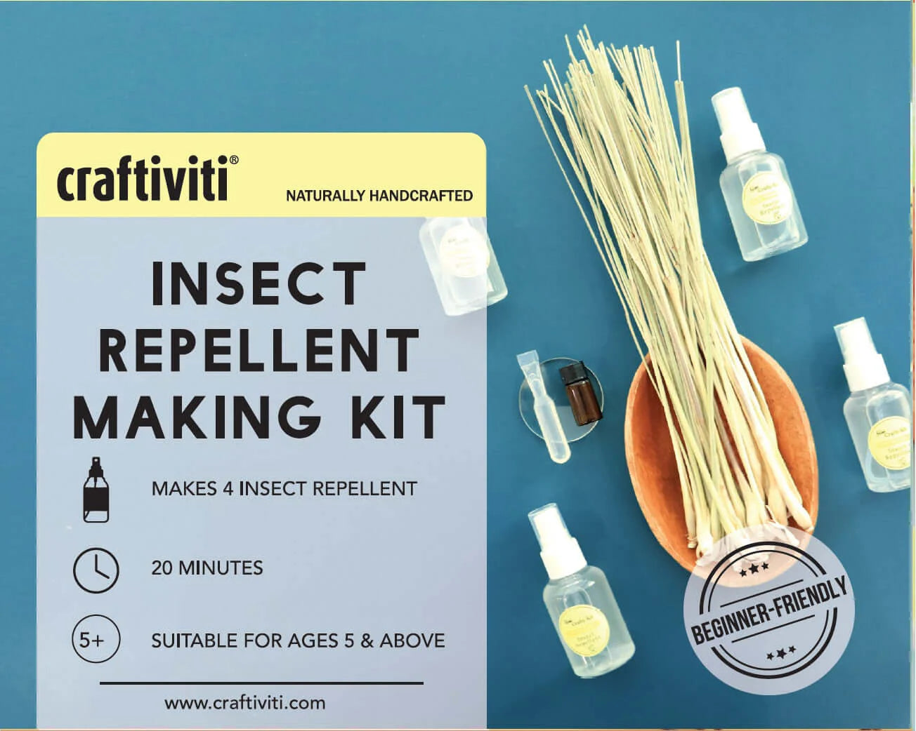 CRAFTI-KIT Mini Eco-Friendly Insect Repellent Kit