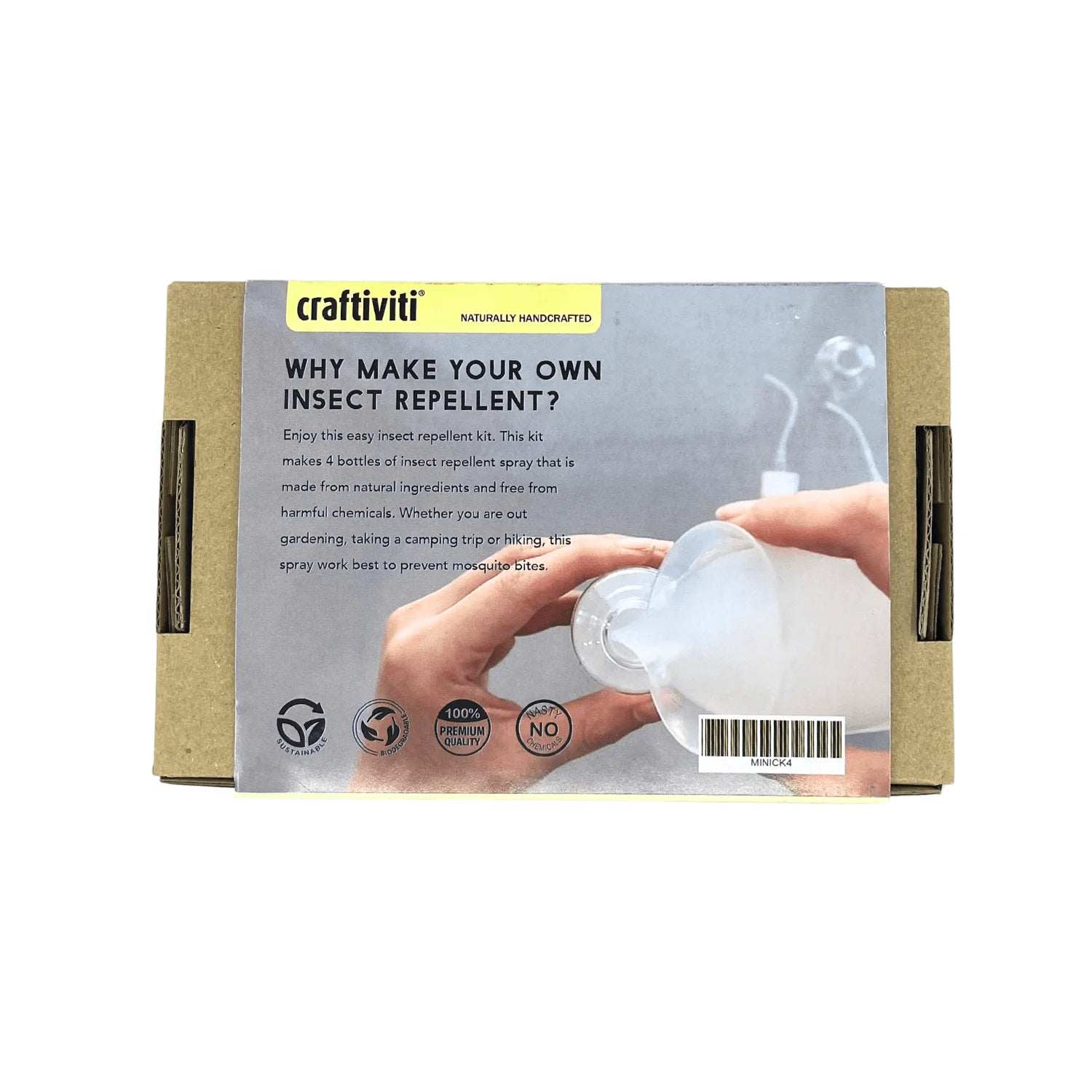 CRAFTI-KIT Mini Eco-Friendly Insect Repellent Kit