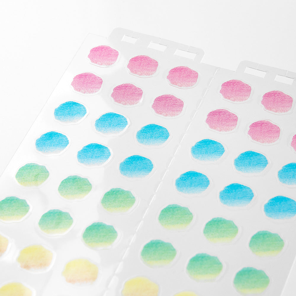 MIDORI Sticker 2598 Calendar M Gradation