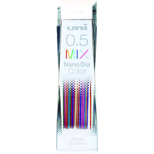 UNI Color Pencil Lead 0.5mm 20s Mix