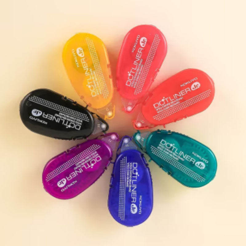 KOKUYO Dotliner Jr 8mmx6M WSG-DM300-06 Yellow Default Title