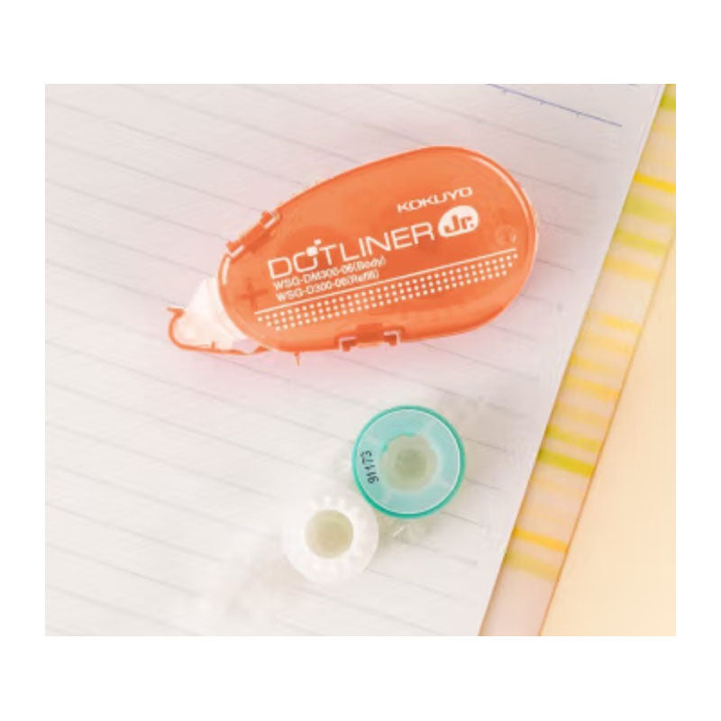 KOKUYO Dotliner Jr 8mmx6M WSG-DM300-06 Orange Default Title