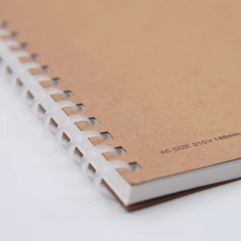 KOKUYO Campus Soft Ring Notebook A5 5mm Grid 50s Kraft Default Title