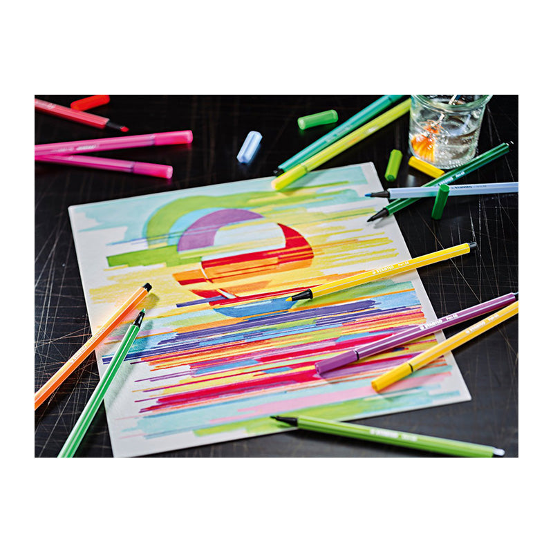 STABILO Creative Set ARTY 24s Pen68+point 88