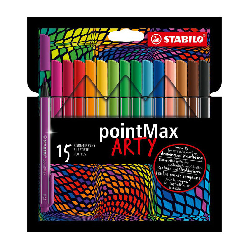 STABILO pointMax ARTY Wallet of 15