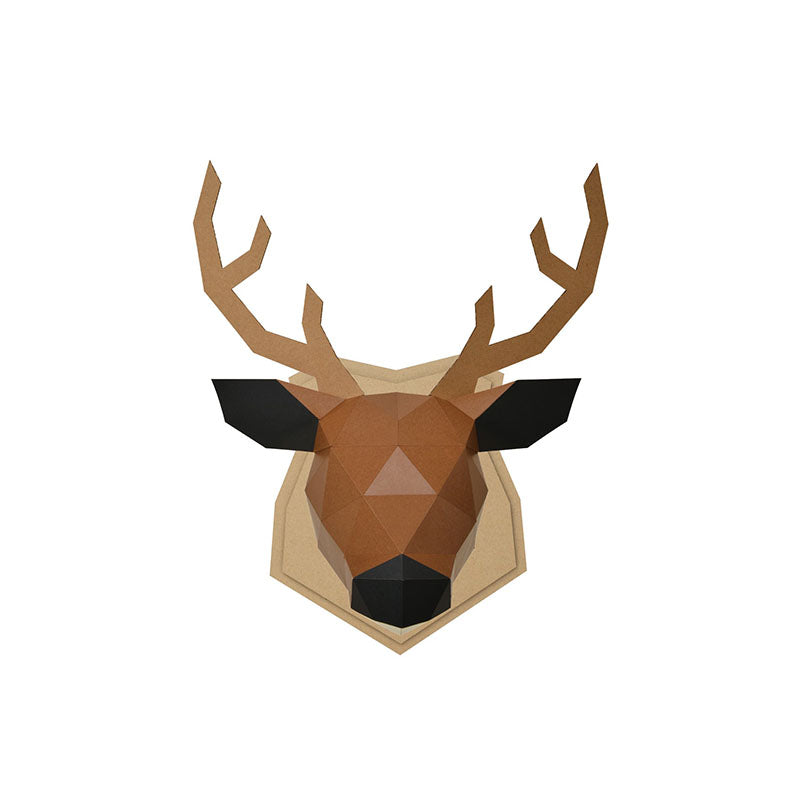 BOGCRAFT KakuKaku Wall L Deer 26x26cm