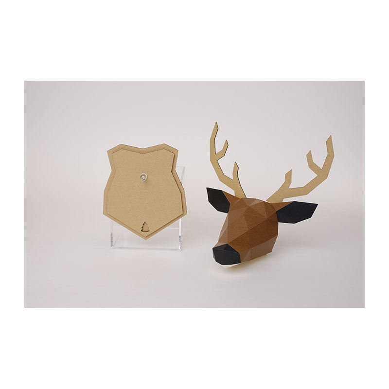 BOGCRAFT KakuKaku Wall L Deer 26x26cm