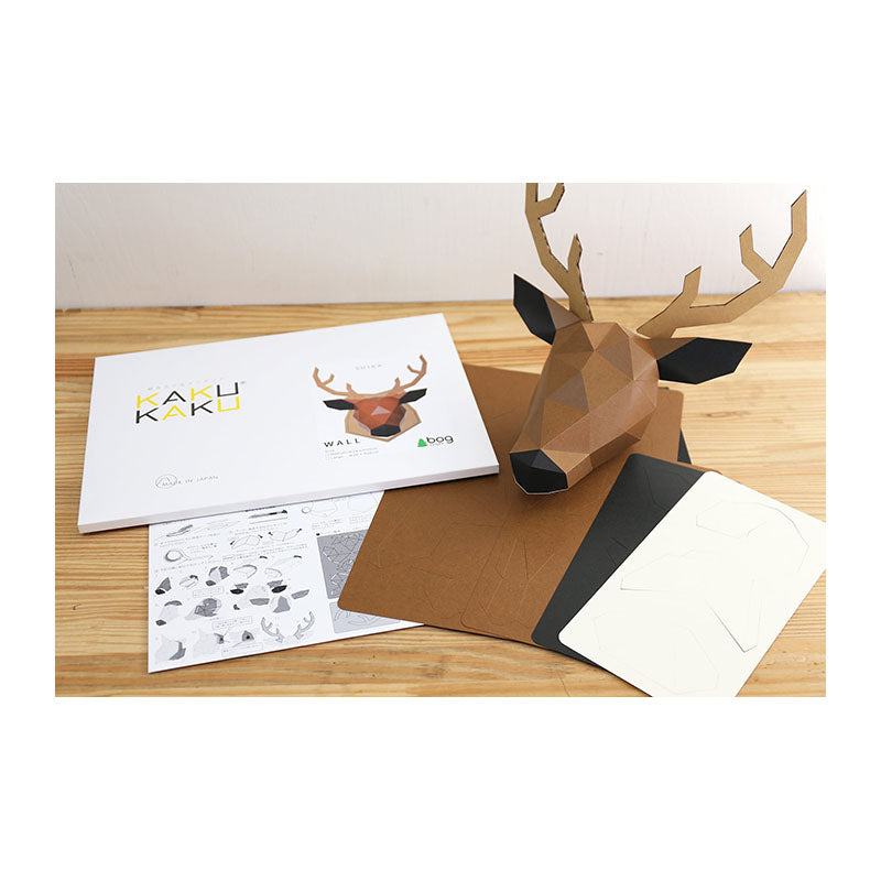 BOGCRAFT KakuKaku Wall L Deer 26x26cm