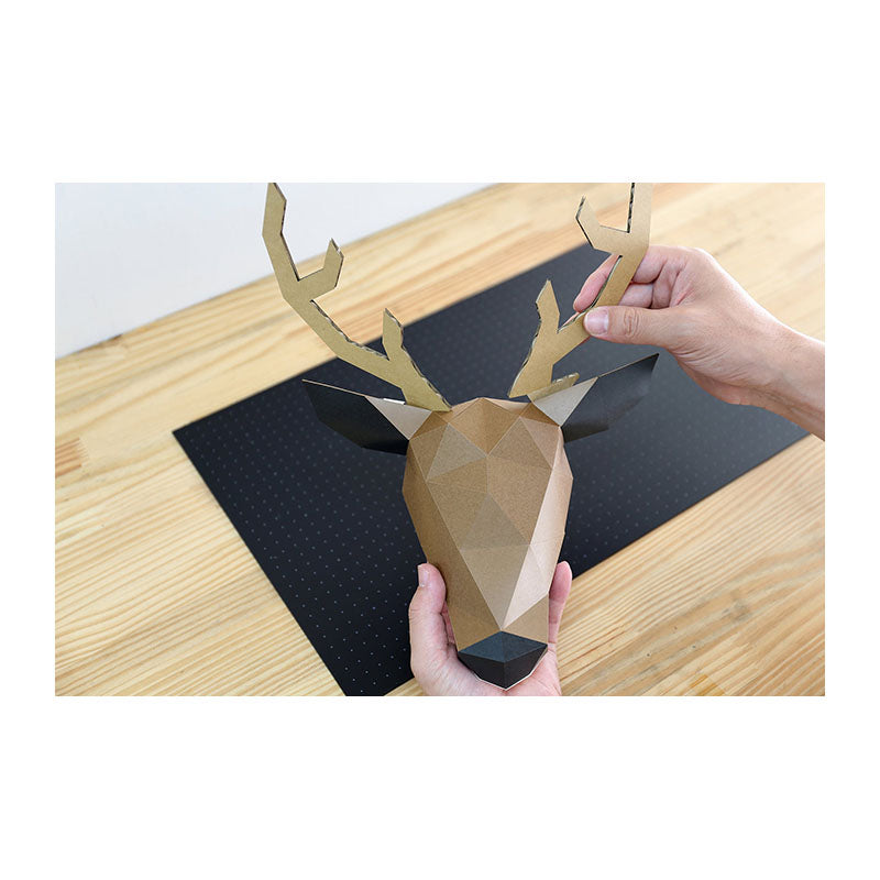 BOGCRAFT KakuKaku Wall L Deer 26x26cm