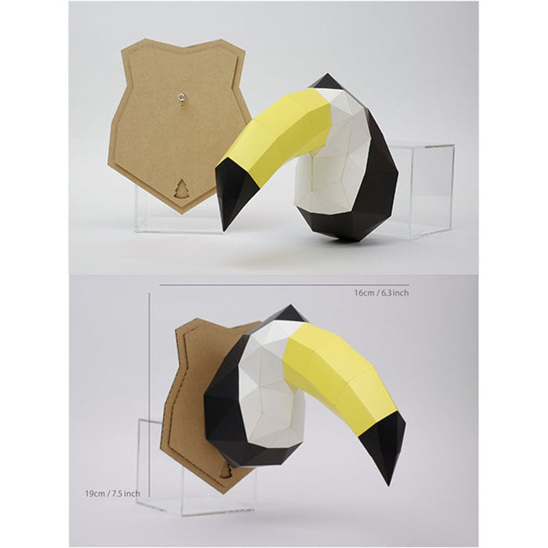 BOGCRAFT KakuKaku Wall L Bird 16x19cm