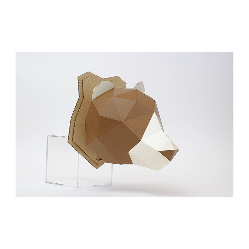 BOGCRAFT KakuKaku Wall L Bear 16x20cm