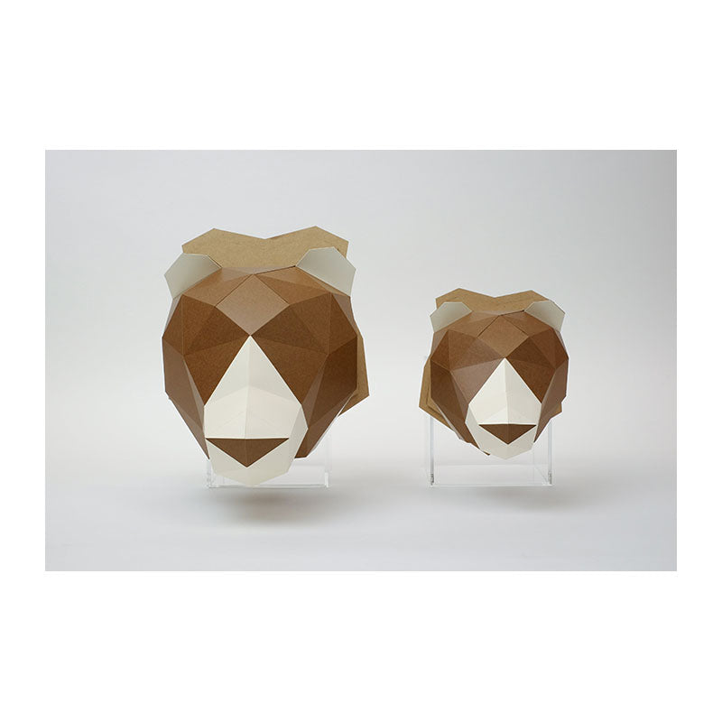 BOGCRAFT KakuKaku Wall L Bear 16x20cm