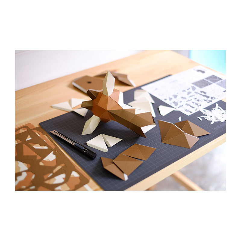 BOGCRAFT KakuKaku Wall L Giraffe 21x42cm