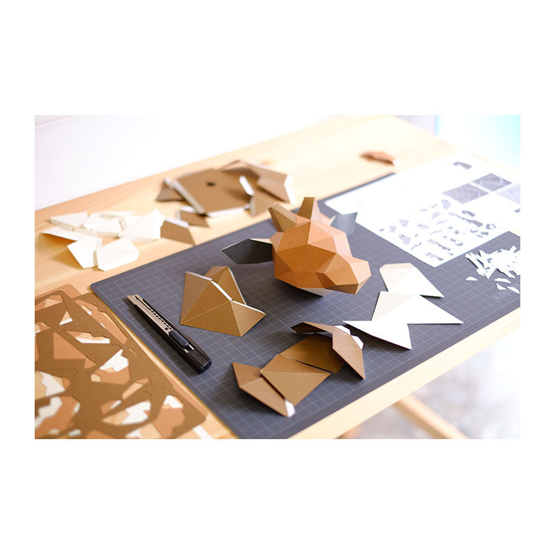 BOGCRAFT KakuKaku Wall L Giraffe 21x42cm