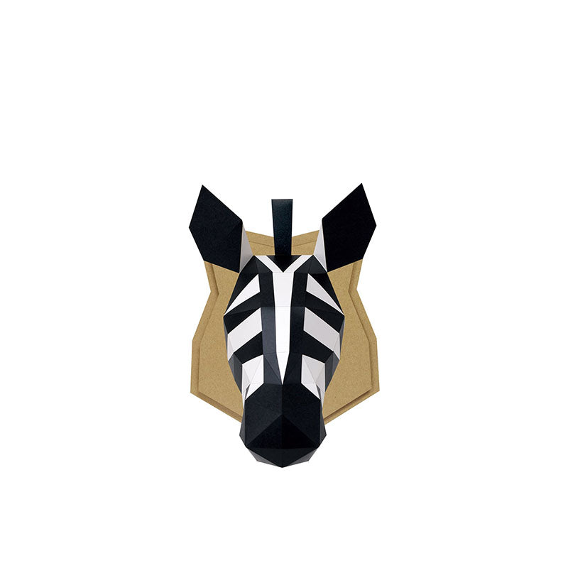 BOGCRAFT KakuKaku Wall L Zebra 17x27cm