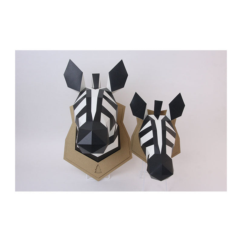 BOGCRAFT KakuKaku Wall L Zebra 17x27cm