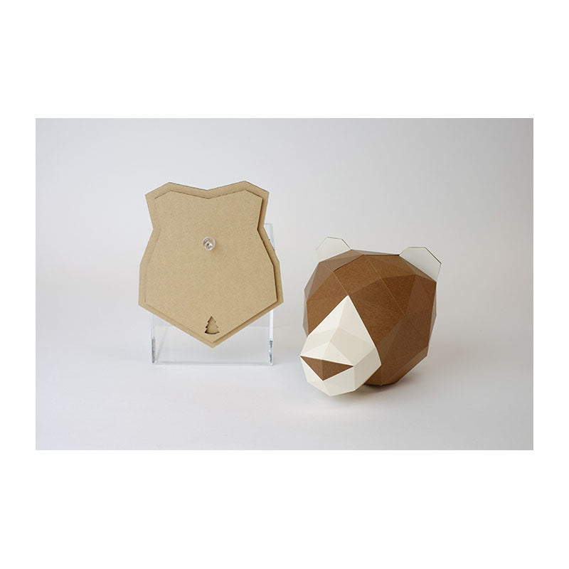 BOGCRAFT KakuKaku Wall M Bear 12x15x14cm