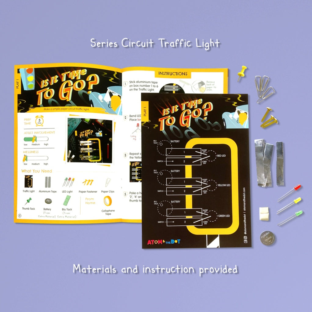 ATOM & THE DOT A Beginner’s Guide to Paper Circuit Default Title