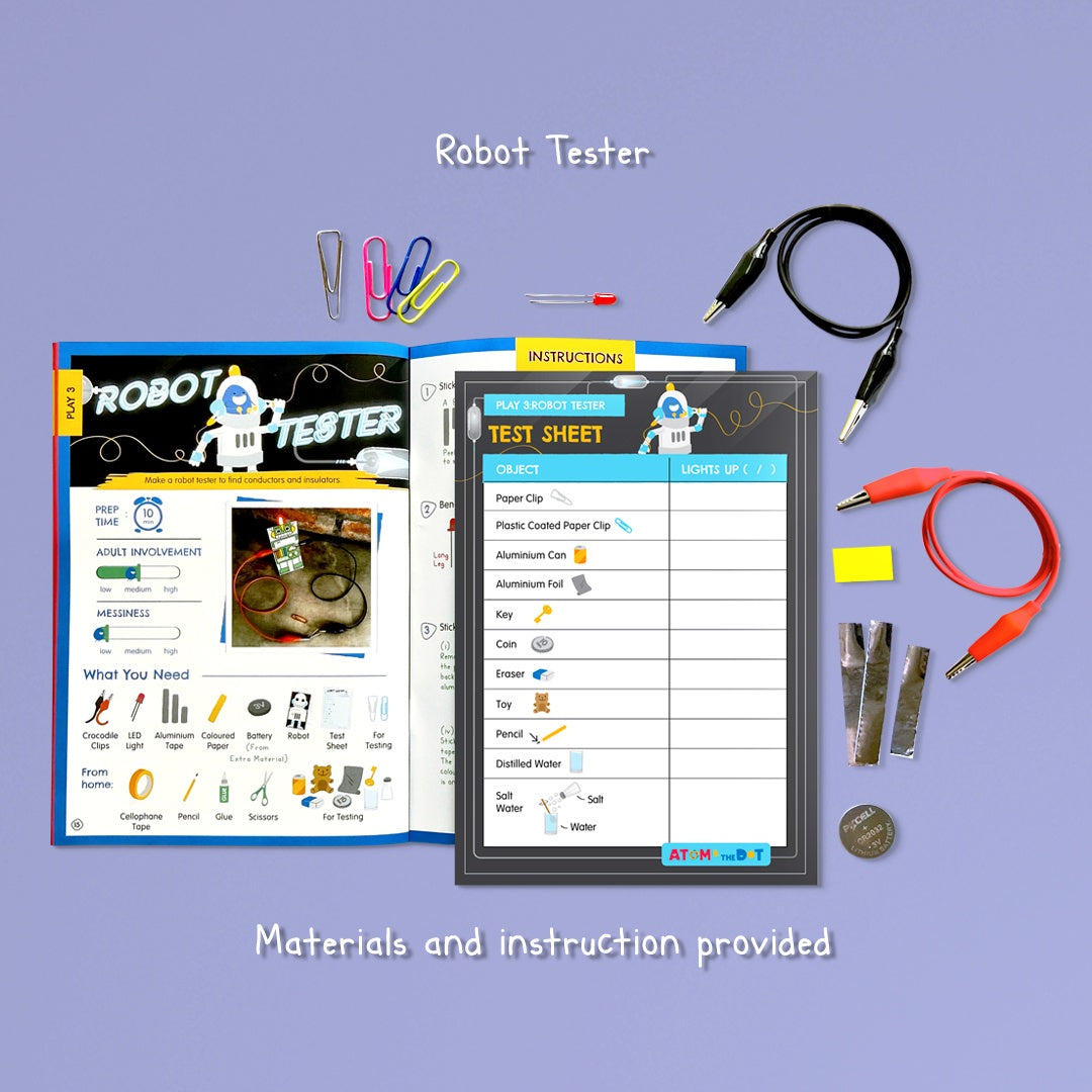 ATOM & THE DOT A Beginner’s Guide to Paper Circuit Default Title
