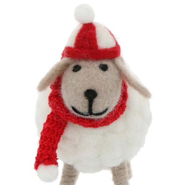 MARK'S Mocomoco Xmas Felt Mascot Kids Winter Sheep 1232574