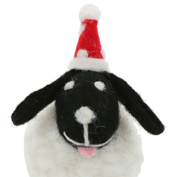 MARK'S Mocomoco Xmas Felt Mascot Sheep Black Hat 1232580