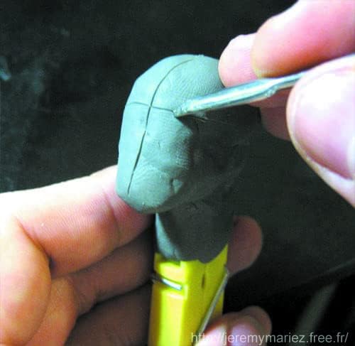 PLASTILINE Modelling Clay 750g 40H Red