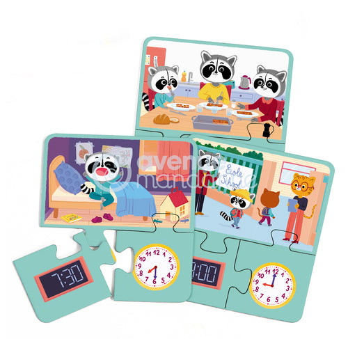 AVENUE MANDARINE Puzzle Learn To Tell The Time Default Title