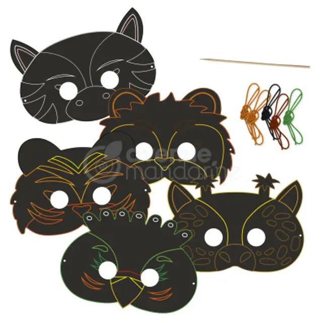 AVENUE MANDARINE Creative Box Scratch Masks Default Title