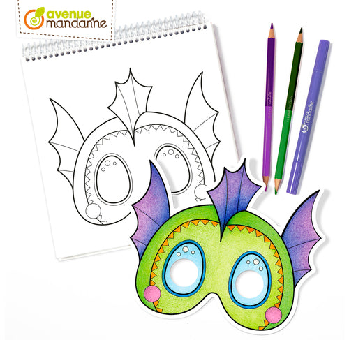 AVENUE MANDARINE Graffy Pop Mask Fantastic Animal Default Title