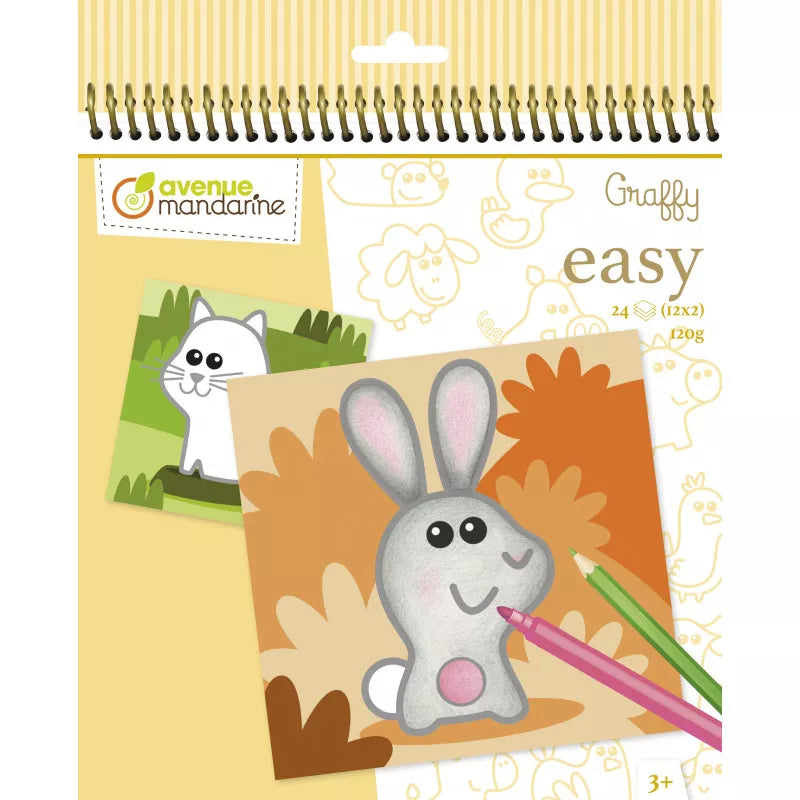 AVENUE MANDARINE Graffy Easy Farm Animals Default Title