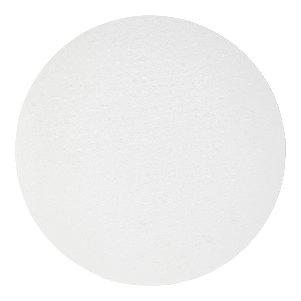 CLAIREFONTAINE Canvas Board Round White 3mm 30cm